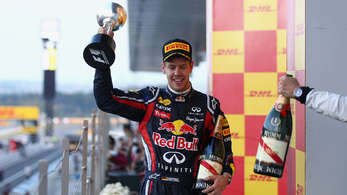 30,000 fans cheer World Champ Sebastian Vettel at home in Heppenheim, Germany