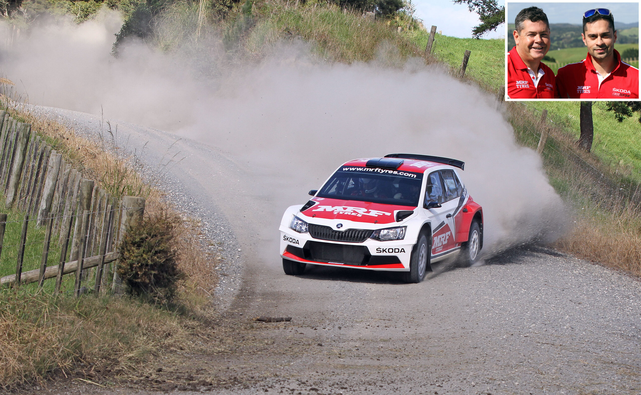 Gill suffers setback, trails teammate in second place: APRC New Zealand leg