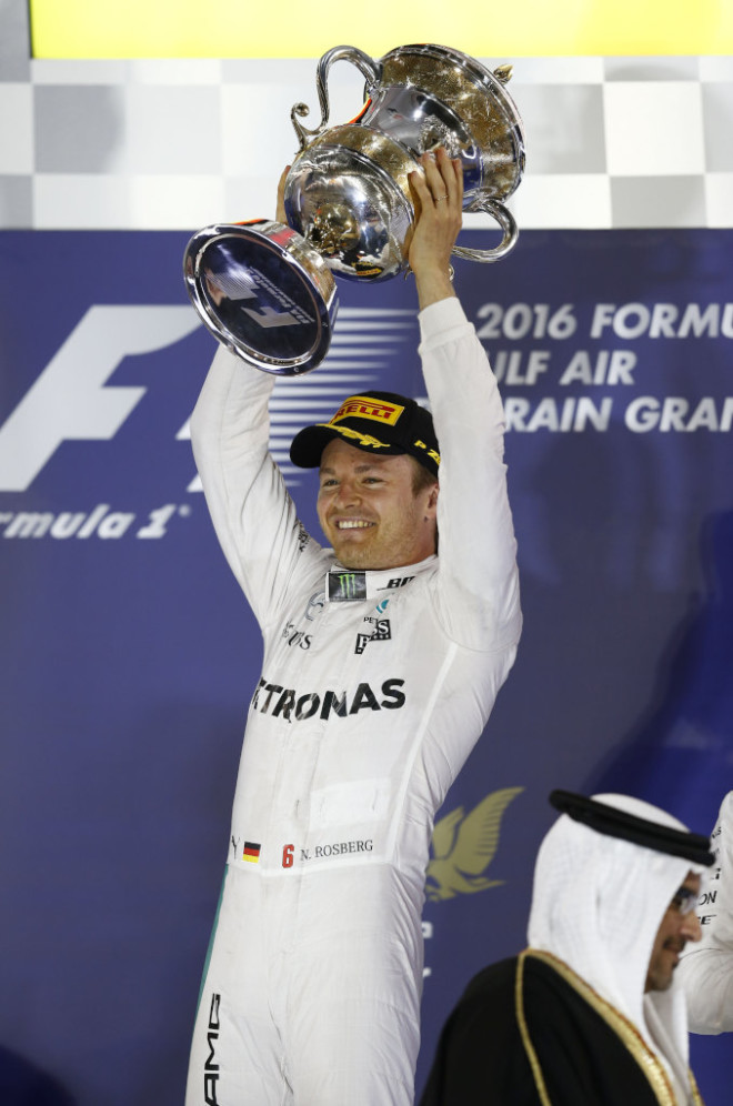 Rosberg’s dream-start continues at Bahrain; Hamilton recovers to 3rd behind Raikkonen