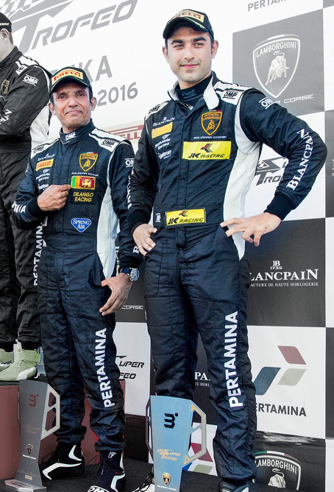Another podium for Armaan: Super Trofeo Asia Series