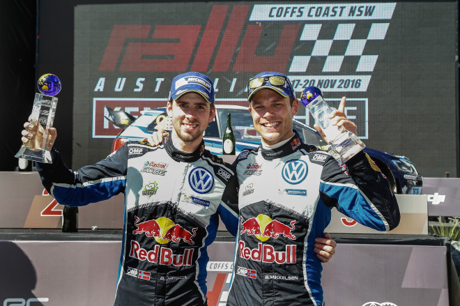Volkswagen one-two to end an era – Mikkelsen and Ogier make WRC history in Australia