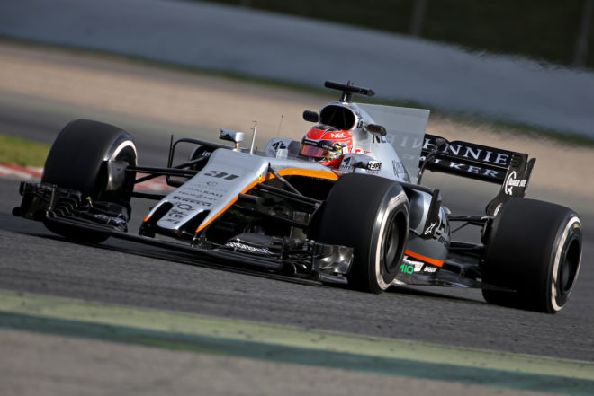 Ocon completes 142 laps for Force India