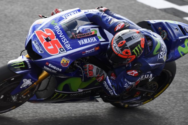 Vinales in top form, fastest on Friday: MotoGP