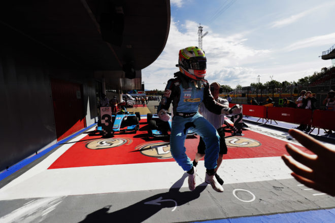 Impressive sprint gets Maini a victory in Race 2: GP3