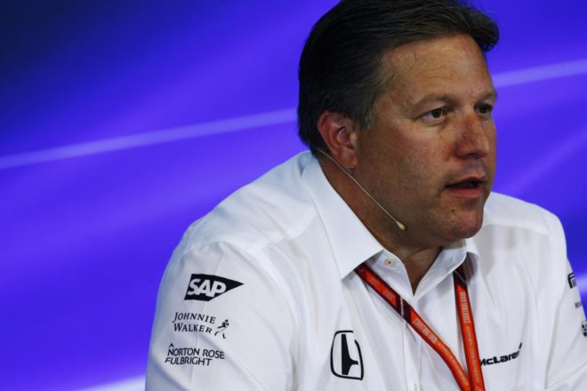 Hungary was a step forward: Zak Brown at the FIA press conference