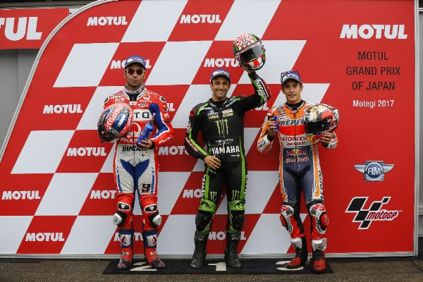 Zarco Johann takes pole; Marquez takes P3