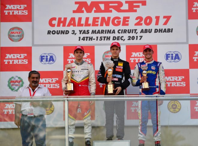 Drugovich wins all races, takes 71-point lead: MRF Challenge