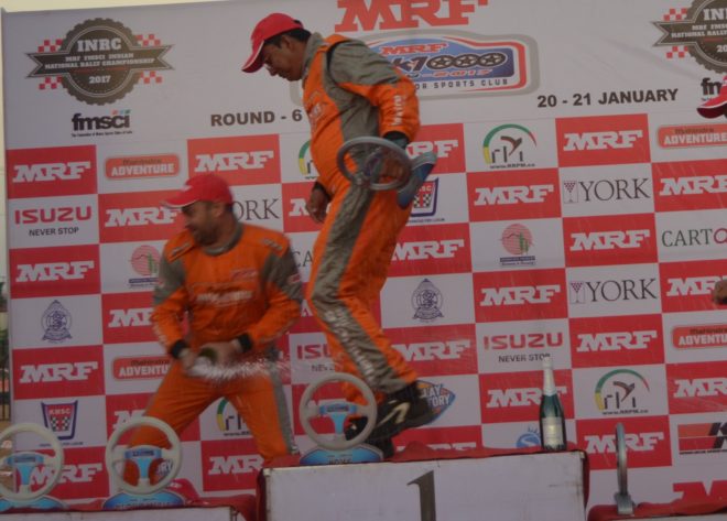 Gaurav Gill wins MRF fmsci K-1000, clinches fifth National title: Indian National Rally Championship
