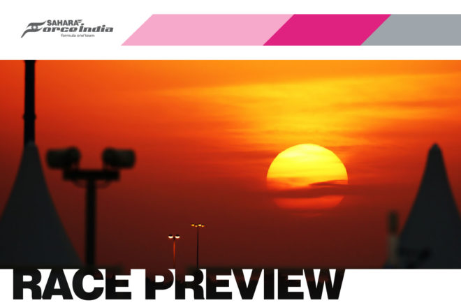 Sahara Force India prepares for the intense mid-field battle: Bahrain GP