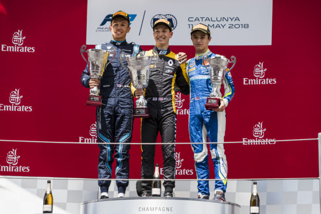 Aitken clinches first F2 victory in Barcelona sprint; Arjun finishes 13th