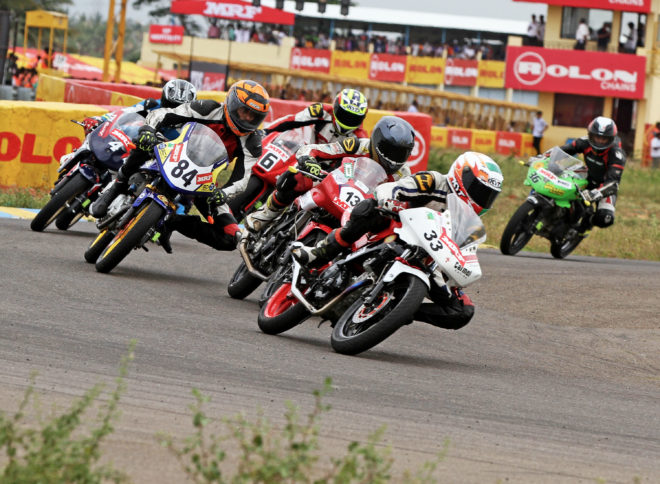 200 entries for Rolon round of MRF MMSC fmsci Indian National Motorcycle Racing Championship