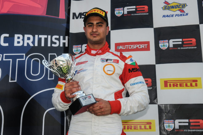Kush Maini impresses again with his 7th podium of the year; also sets lap record