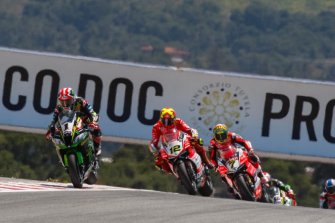 US World SBK Day 3 – Masterful Rea does a Laguna Seca double