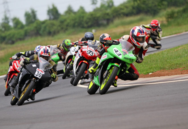MRF slick tyres for bike races; stage set for Round 2 of National Championship at MMRT