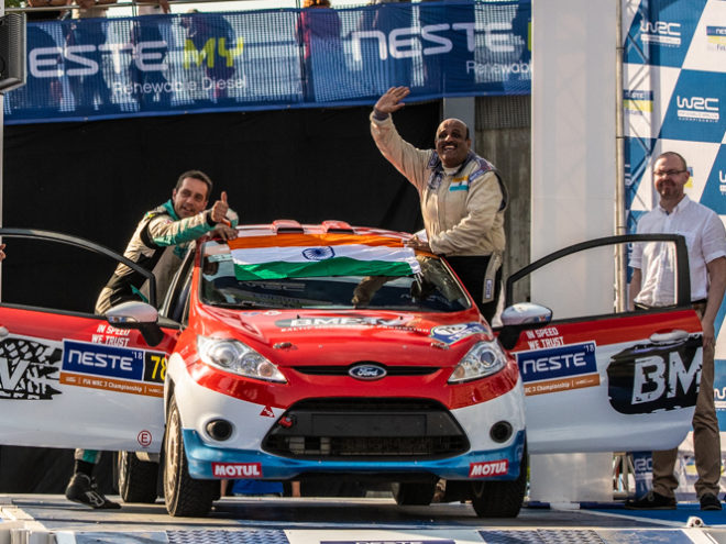 Sanjay Takale finishes gruelling Rally Finland: WRC3