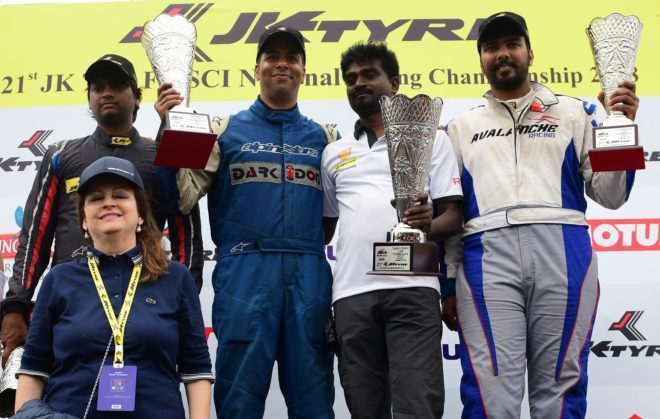 Bryan Perera emerges star of the day: JK Tyre National Racing Championship