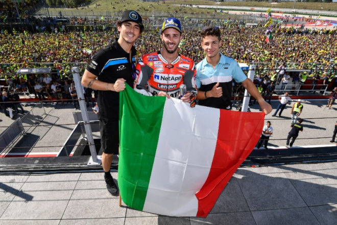 Master craftsman: Dovizioso plays it to perfection at Misano