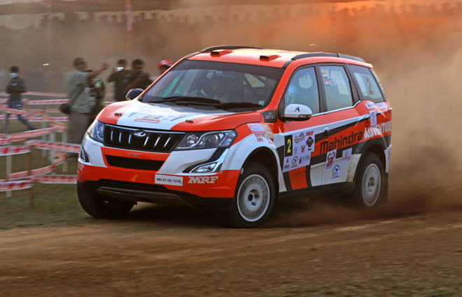 Gaurav Gill thrills crowds with fastest time in Super Special Stage: INRC Coffee Day India Rally