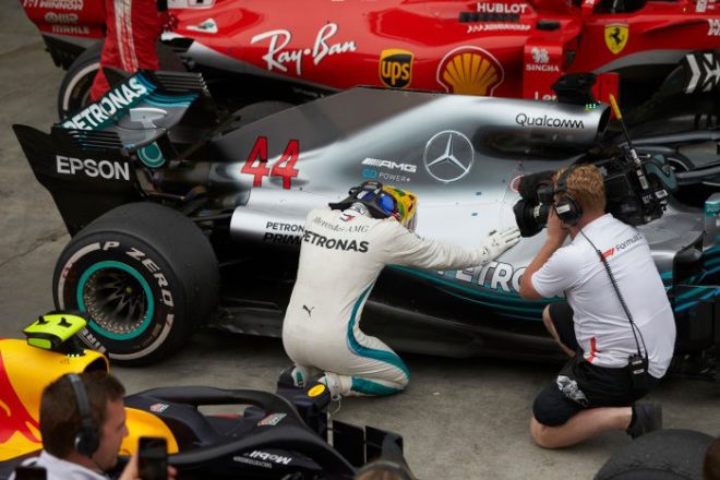 Hamilton wins as Ocon pulls Verstappen down: Brazilian GP; Mercedes win Constructors’ title