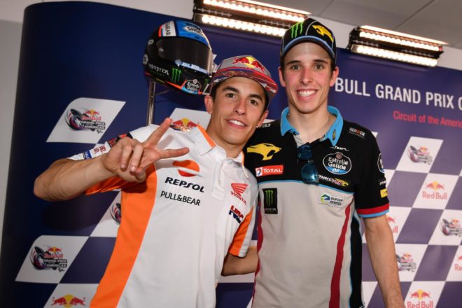 Marquez brothers grab pole positions; Marc masters wet Q2; Sunday Race times advanced