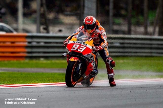 FLASH: Marc Marquez takes pole but receives 6-place penalty