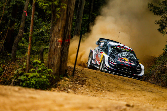 Ogier, Ingrassia manage to stay ahead in the battle for WRC crown: Kennards Hire Rally Australia