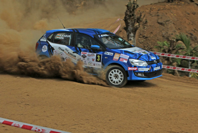 Gaurav Gill suffers mechanical problems again; Karna Kadur leads Coffee Day Rally: INRC