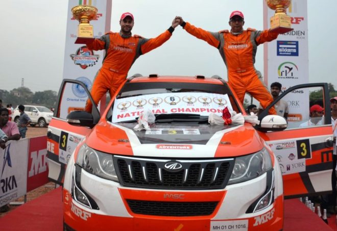 Gaurav Gill wins Popular Rally in Kochi to bag his sixth INRC title