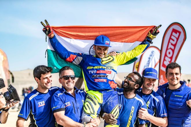 The feeling of finishing Dakar is yet to sink in: Aravind KP