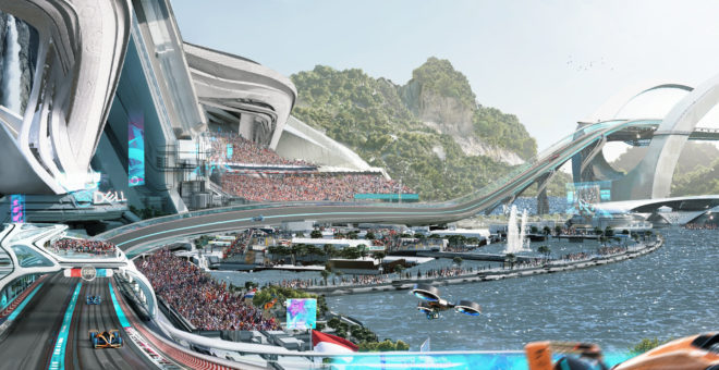 McLaren Applied Technologies unveils a vision for Grands Prix in 2050