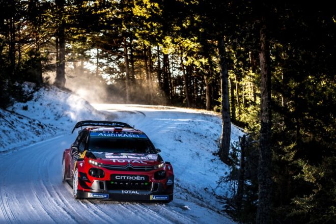 Sebastien Ogier takes lead: Rallye Monte-Carlo