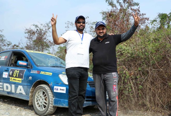 Ali Ajgar, Musthafa complete a hat-trick of wins at JK Tyre Himalayan Drive 7