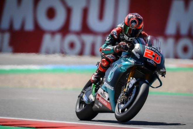 Quartararo becomes the youngest ever to take back-to-back premier class MotoGP poles: