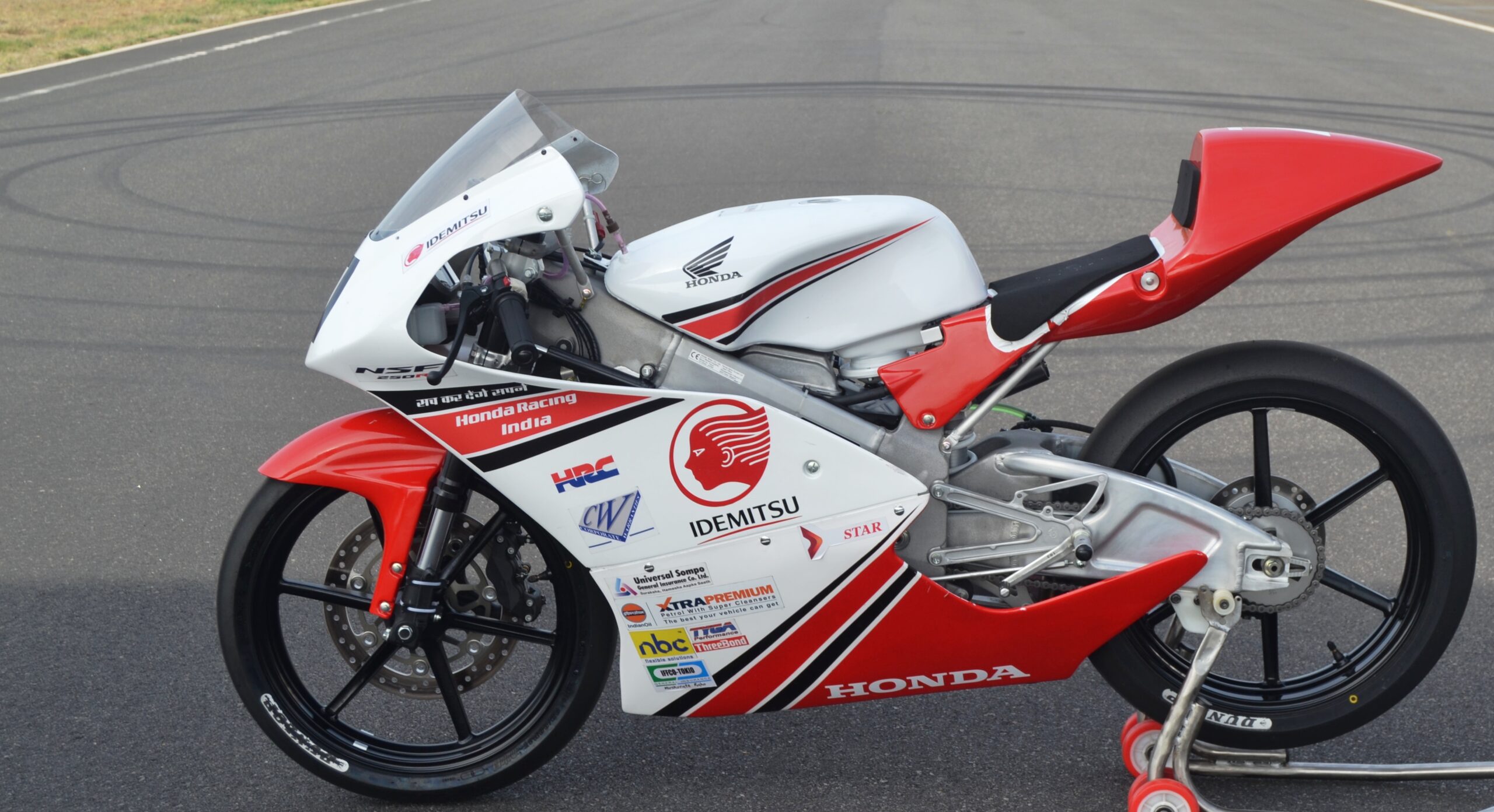 MMRT witnesses historic debut of Moto3 spec bike in Indian Motorsport
