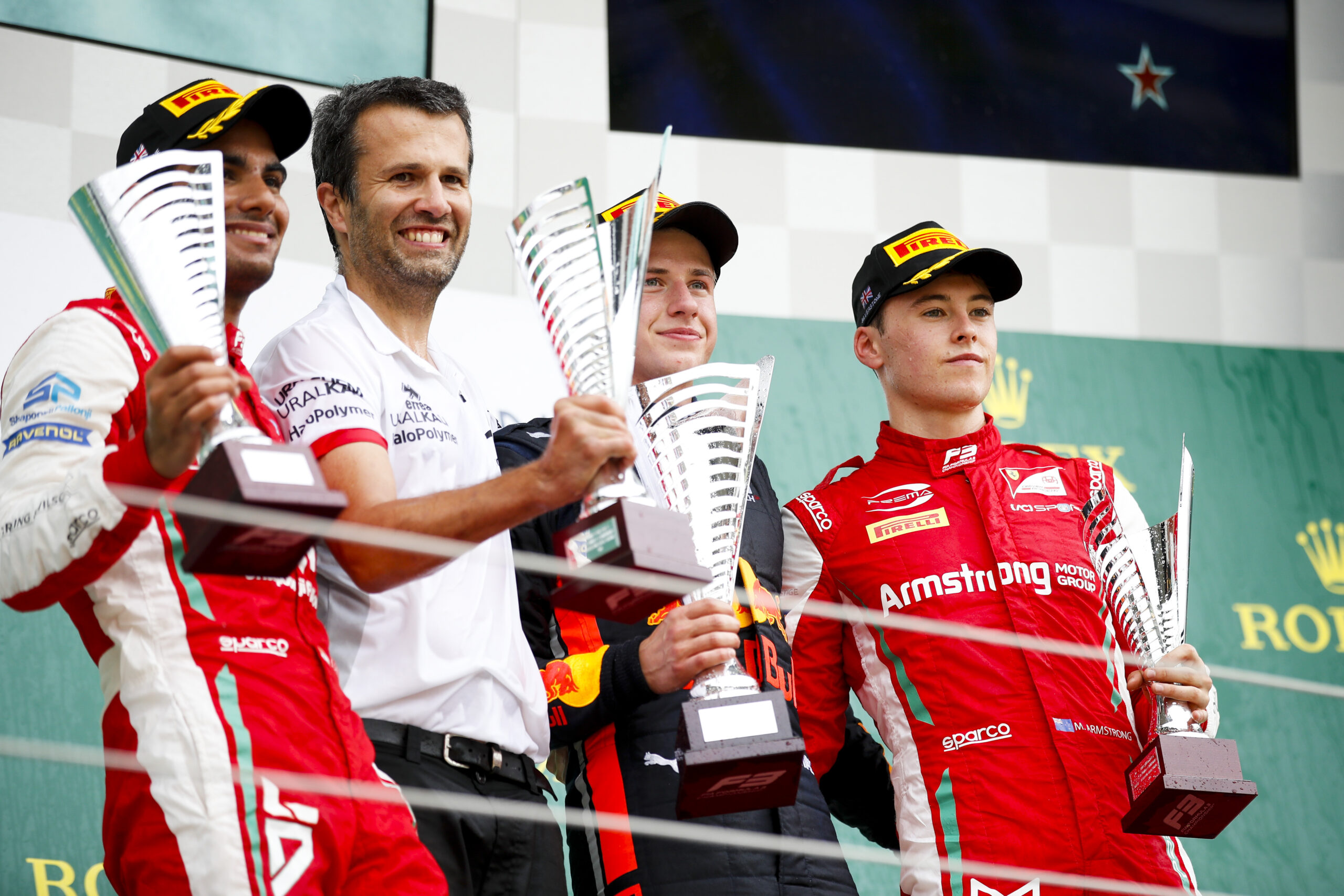 Jehan Daruvala settles for second after a daring drive: F3 Race 1