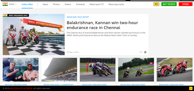 Popular global major, motorsport.com closes India edition with immediate effect