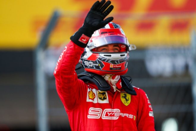 Charles Leclerc beats Hamilton for pole