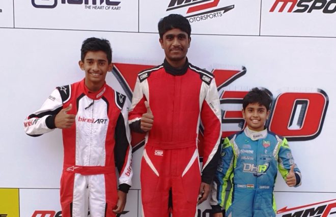 JK Tyre X30 Karting Nationals: Nirmal, Ruhaan, Ishaan crowned National champions
