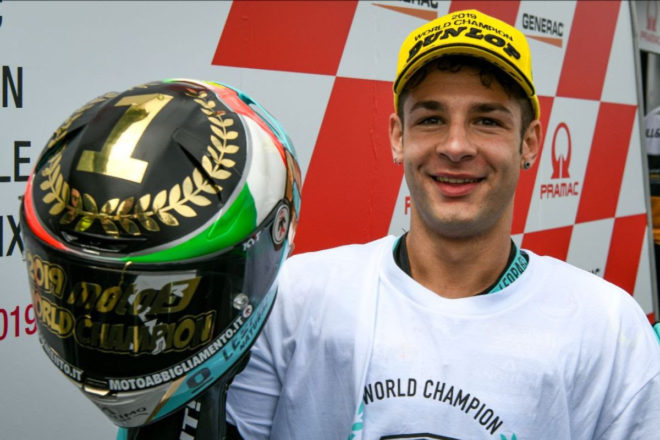 Dalla Porta is the 2019 Moto3 World Champion