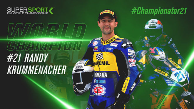 Randy Krummenacher crowned 2019 FIM SuperSport king: #WorldSSPchamp