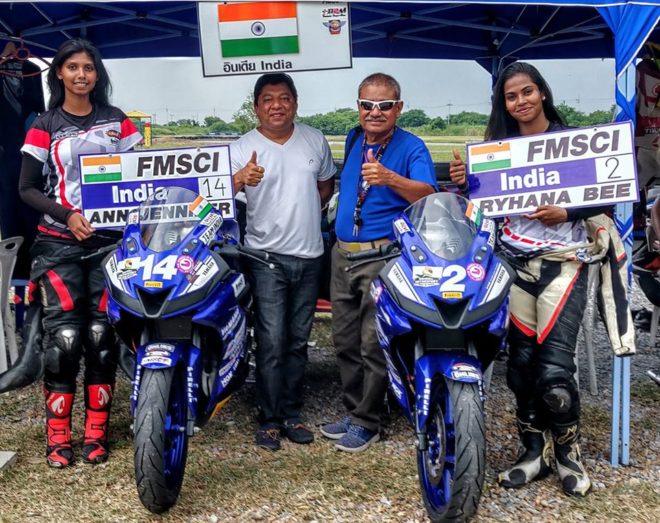 Ryhana Bee, Ann Jennifer for Asia Cup Road Racing Round 2