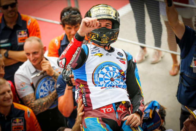 Alex Marquez crowned Moto2 World Champion