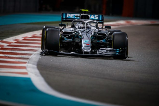 Valtteri Bottas tops FP2 but collides with Grosjean late in the session