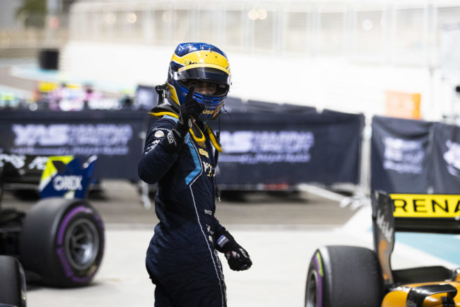 Sette Câmara clinches pole at Yas Marina