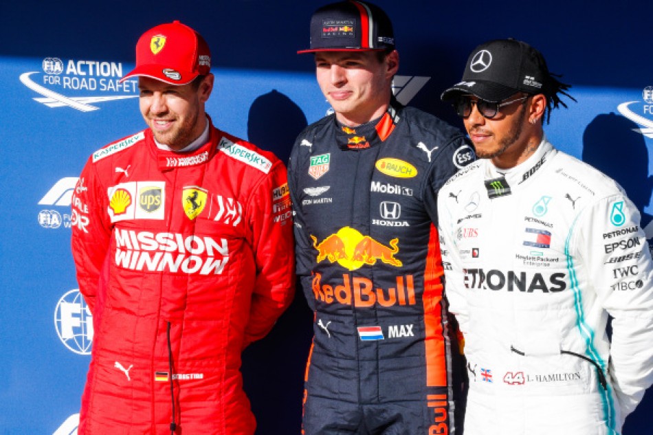 Max Verstappen takes second pole position of his F1 career; Vettel P2, ahead of Hamilton