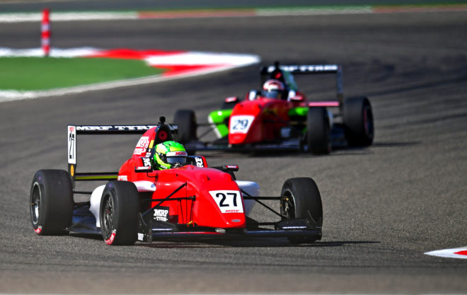 Bent Viscaal, David Schumacher set early pace in Free Practice: MRF Challenge