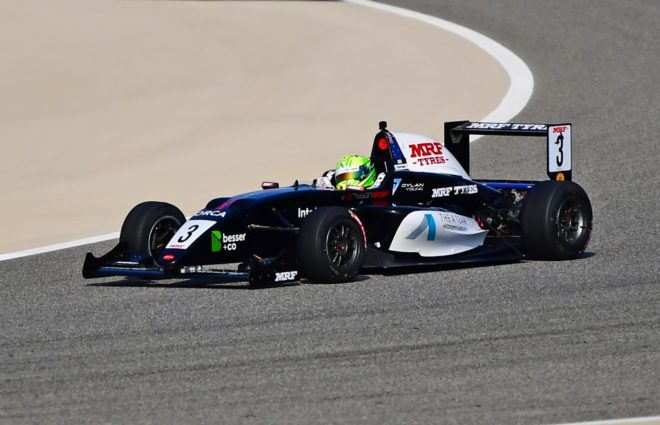 Dylan Young, Bent Viscaal share honours: MRF Challenge