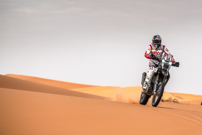 CS Santosh improves to 36th rank after a steady Stage 6 ride: #Dakar2020