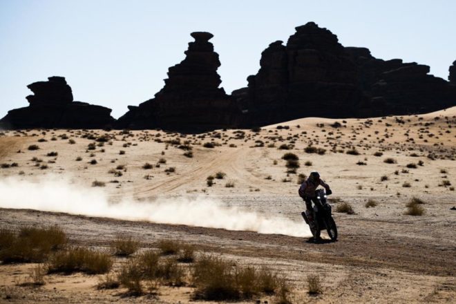Harith Noah’s Dakar ends as bike refuses to start; CS Santosh improves to overall 44th