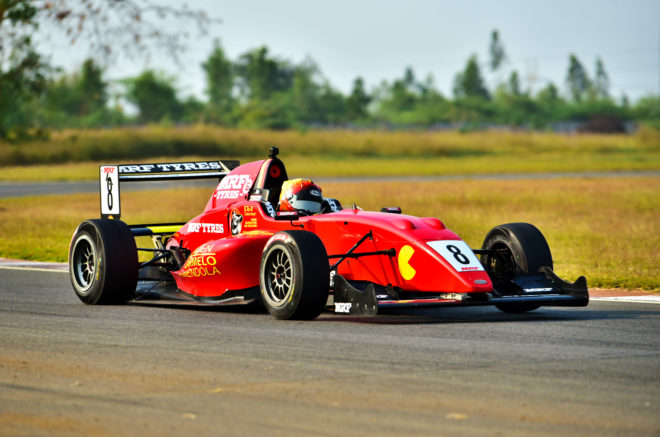 Pole for Michelangelo Amendola; Arjun Balu quickest in saloon category